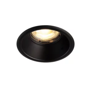 Downlight Semi trimless IP65 w/GU lamp holder IP65 Round Black