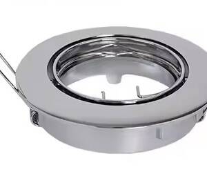 Downlight GU10 w/lamp holder Satin Nickel