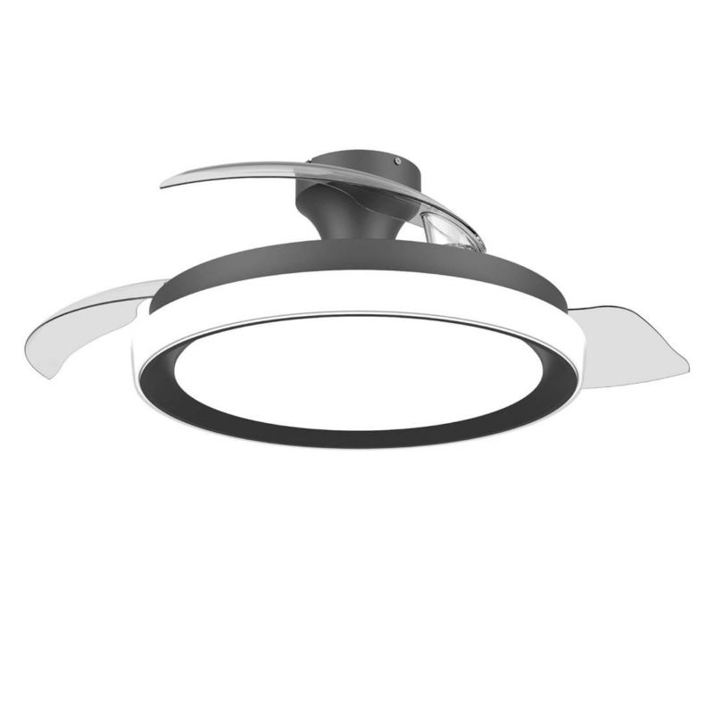 Philips BLISS LED retractable ceiling fan light Black - Image 5
