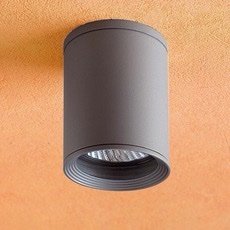 Ceiling Light Round 1xPAR30 Dark Grey