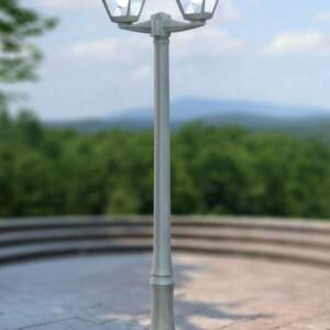 DINO NARDO/DARIO 2L GREY CLEAR E27 A60 LED 8,5W CCT SET