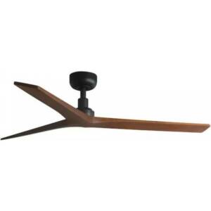 KLIM M Black/walnut fan E27