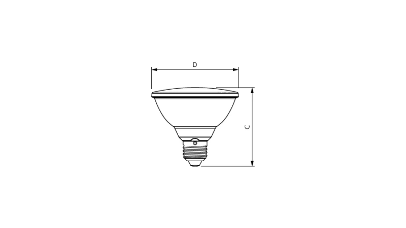 MAS LEDspot VLE D 9.5-75W 940 PAR30S 25D - Image 3