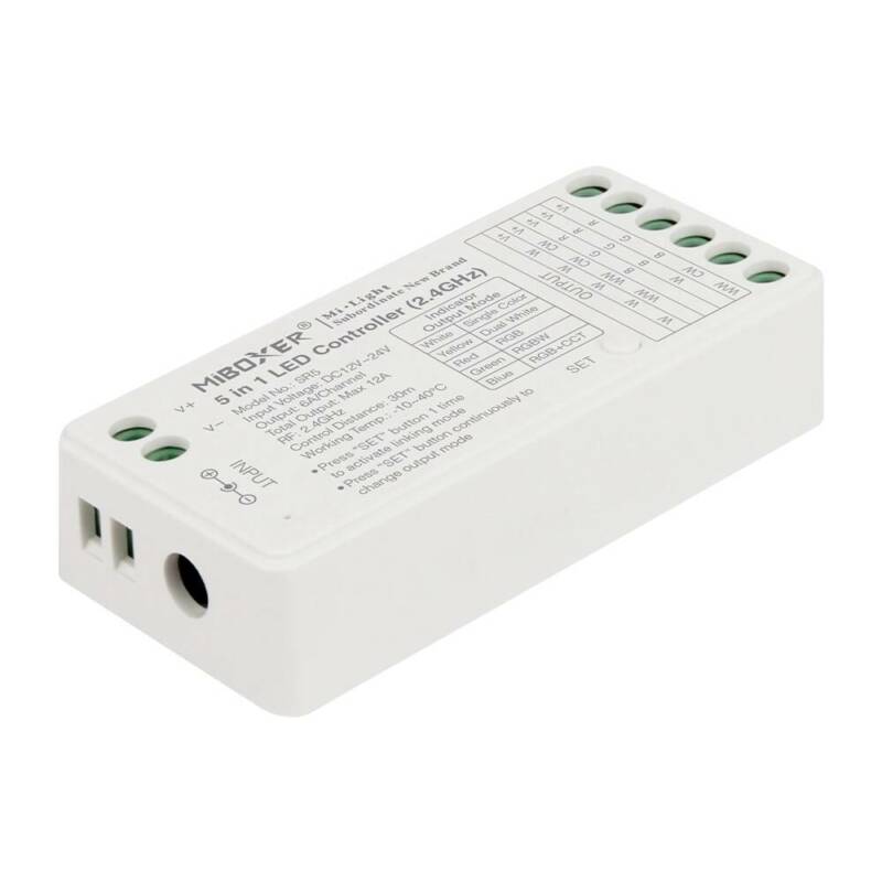 5 IN 1 RECEIVER 12-24V 12A RF 2.4GHz - Image 2